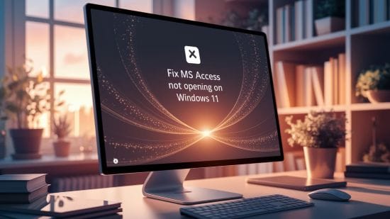 Fix MS Access Not Opening on Windows 11