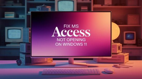 Fix MS Access Not Opening on Windows 11