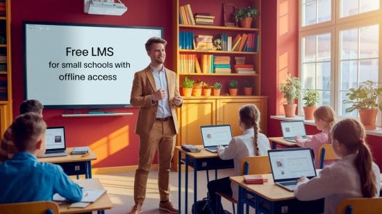 Free LMS for Small Schools with Offline Access