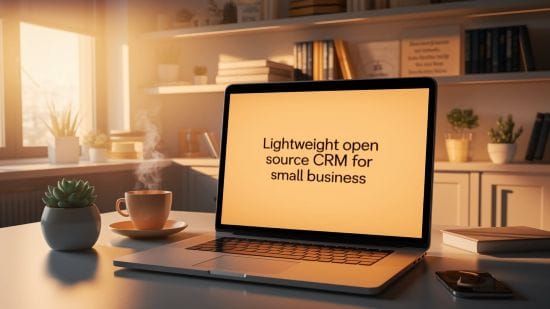 Lightweight Open Source CRM for Small Business